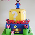 Mario Bros fondant Glacé Pasteles y Postres